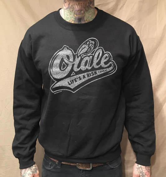 ORALE BIRD CREWNECK SWEATER - cristocatofficial